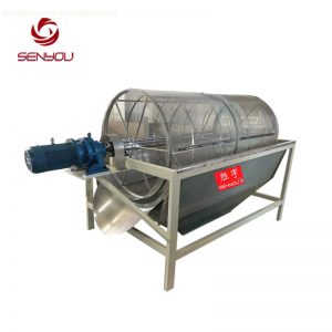 Senyou rotary rolling cylinder sieve for pvc resin powder